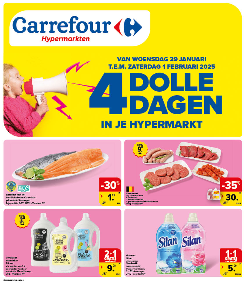 Folders goedkopere producten bij carrefour belgi 