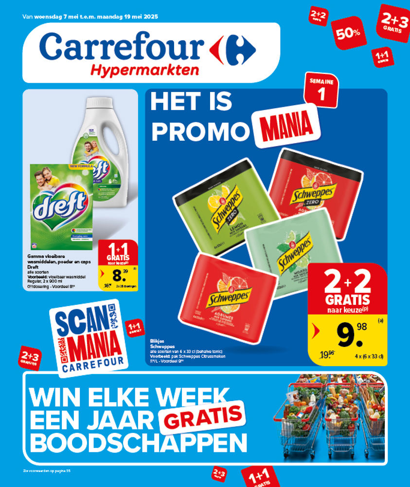 Folders goedkopere producten bij carrefour belgi 